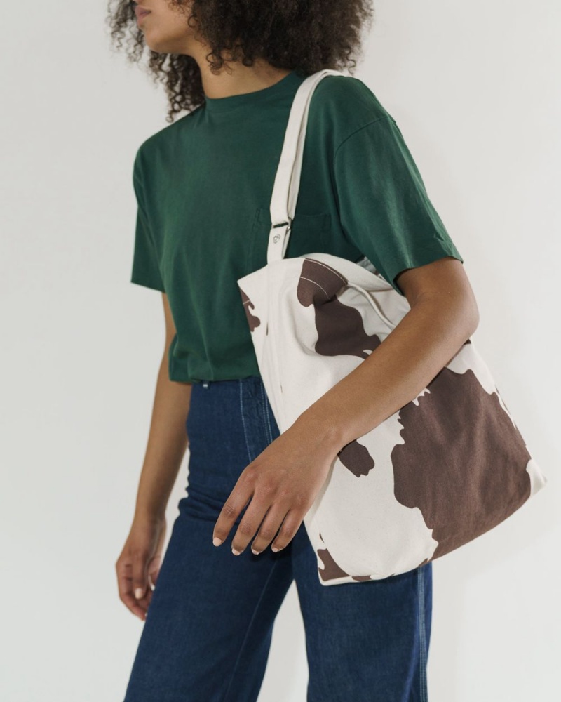 Bolso Tote Baggu Duck Marrom Blancos | 695328-UPT