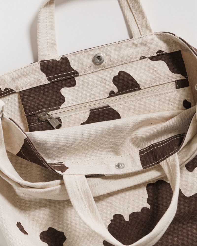 Bolso Tote Baggu Duck Marrom Blancos | 695328-UPT