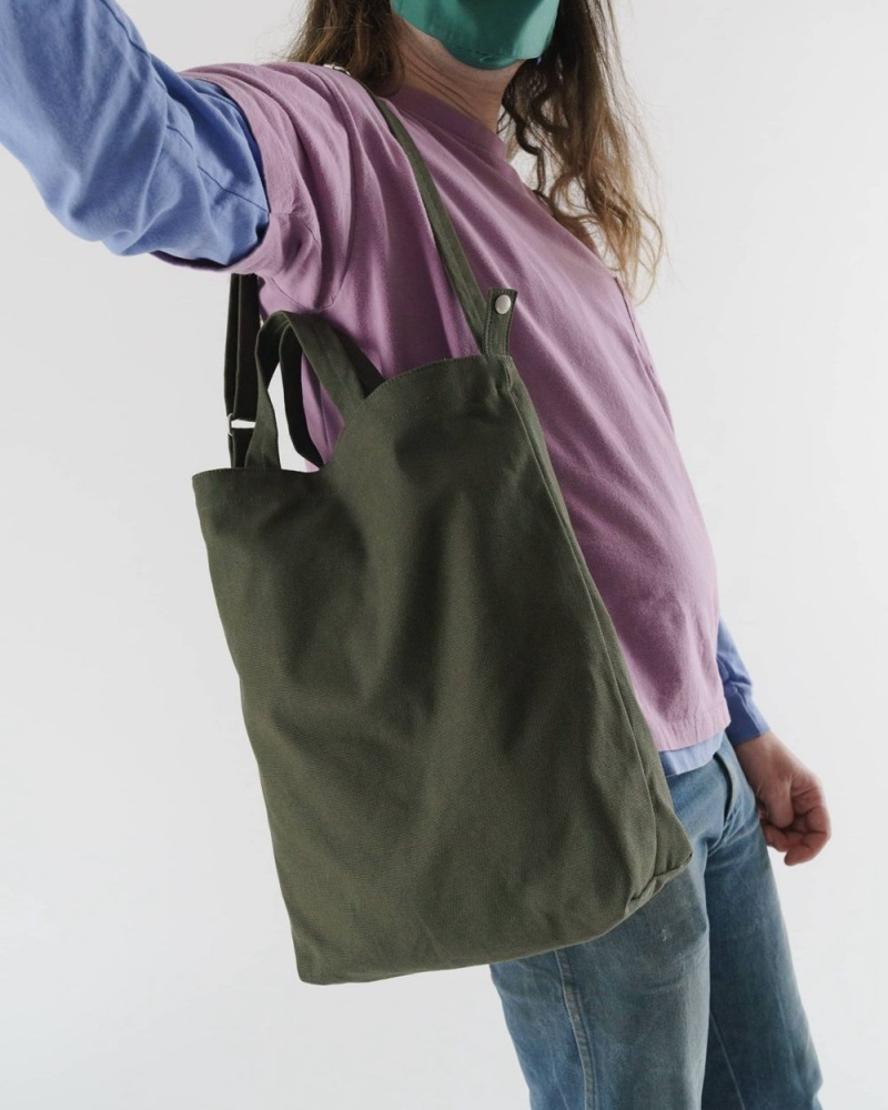 Bolso Tote Baggu Duck Verde Oliva | 318594-UHV