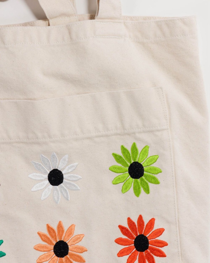 Bolso Tote Baggu Giant Pocket Blancos | 609843-XPH