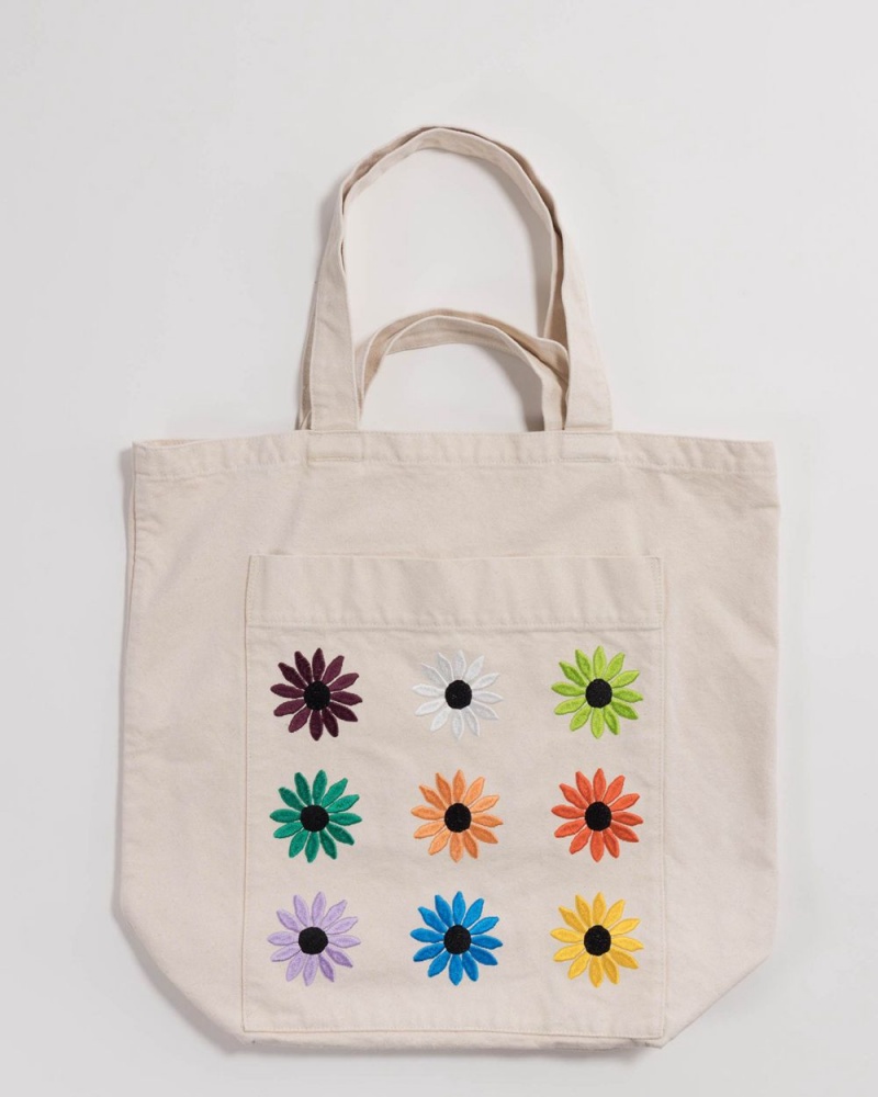 Bolso Tote Baggu Giant Pocket Blancos | 609843-XPH
