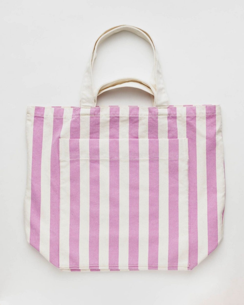 Bolso Tote Baggu Giant Pocket Rosas Blancos | 831765-OSD