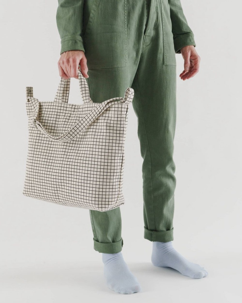 Bolso Tote Baggu Horizontal Duck Beige | 357892-VSD