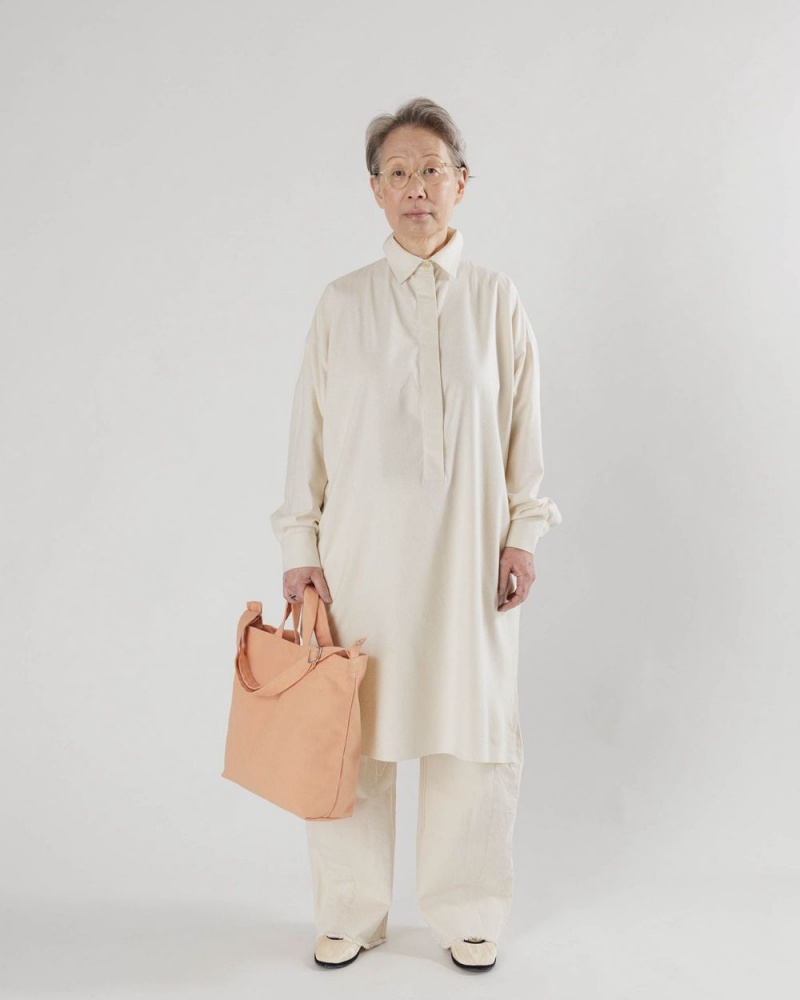 Bolso Tote Baggu Horizontal Duck Beige | 843512-OAR