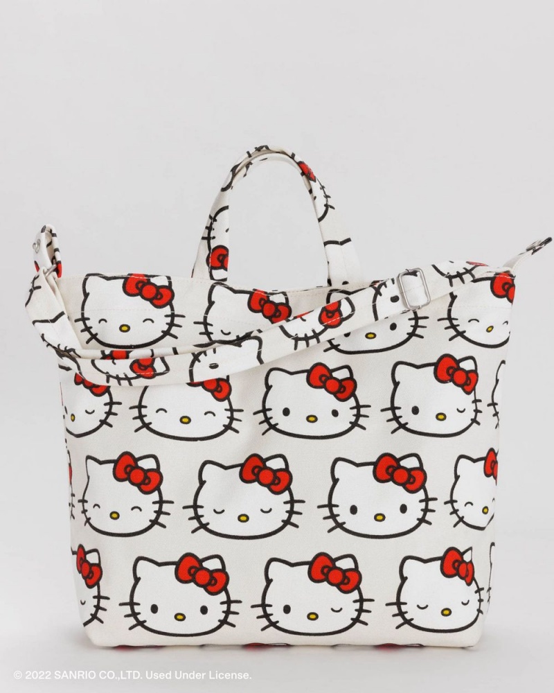 Bolso Tote Baggu Horizontal Duck Blancos | 137920-ZQV