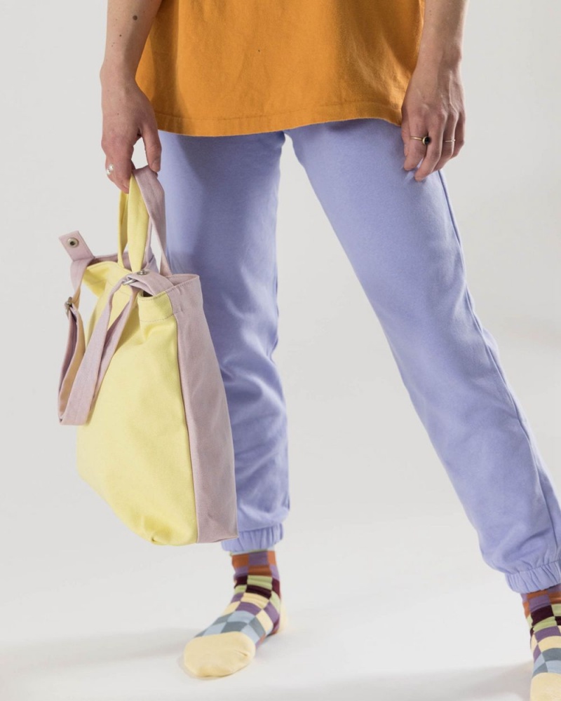 Bolso Tote Baggu Horizontal Duck Morados | 621597-VZF