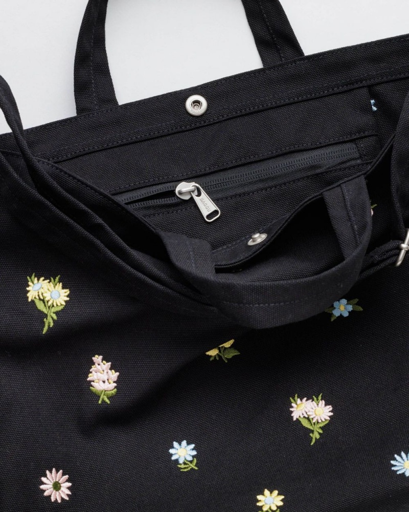 Bolso Tote Baggu Horizontal Duck Negros | 460978-SFE