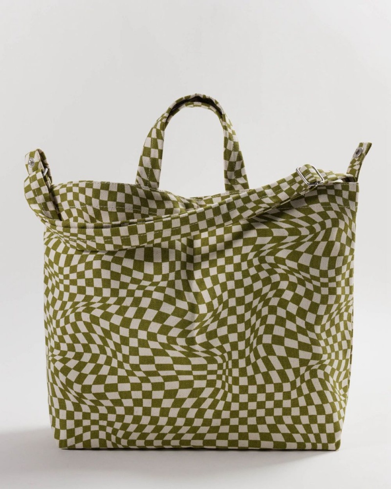 Bolso Tote Baggu Horizontal Duck Verde Oliva | 160597-PAW