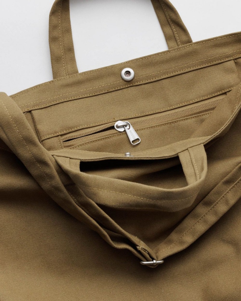 Bolso Tote Baggu Horizontal Duck Verde Oliva | 492573-LYV