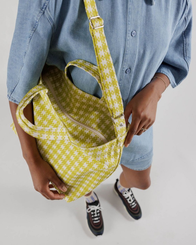 Bolso Tote Baggu Horizontal Zip Duck Amarillos | 835614-CXF