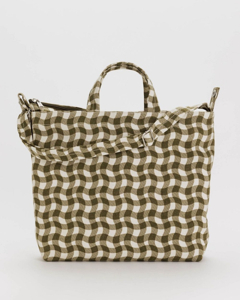 Bolso Tote Baggu Horizontal Zip Duck Marrom | 189032-ZAJ