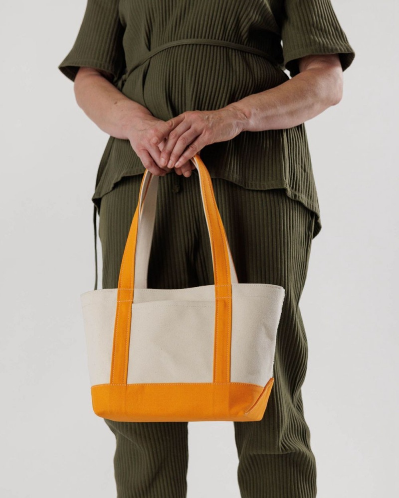 Bolso Tote Baggu Small Heavyweight Lona Naranjas | 593182-OZK