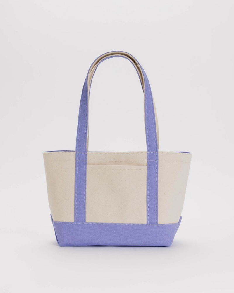 Bolso Tote Baggu Small Heavyweight Lona Azules | 369704-PBV