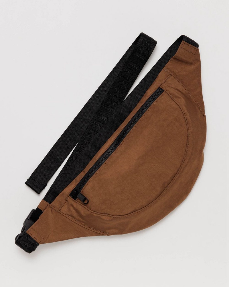 Bolsos Cruzados Baggu Crescent Fanny Pack Marrom | 765230-VIC