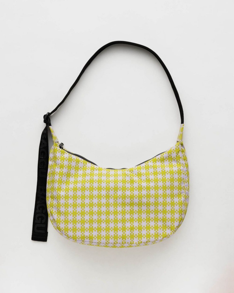 Bolsos Cruzados Baggu Medium Nylon Crescent Amarillos | 546793-AND