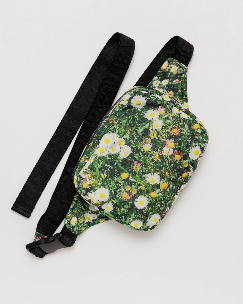 Bolsos Cruzados Baggu Puffy Fanny Pack Verdes | 953067-KXC