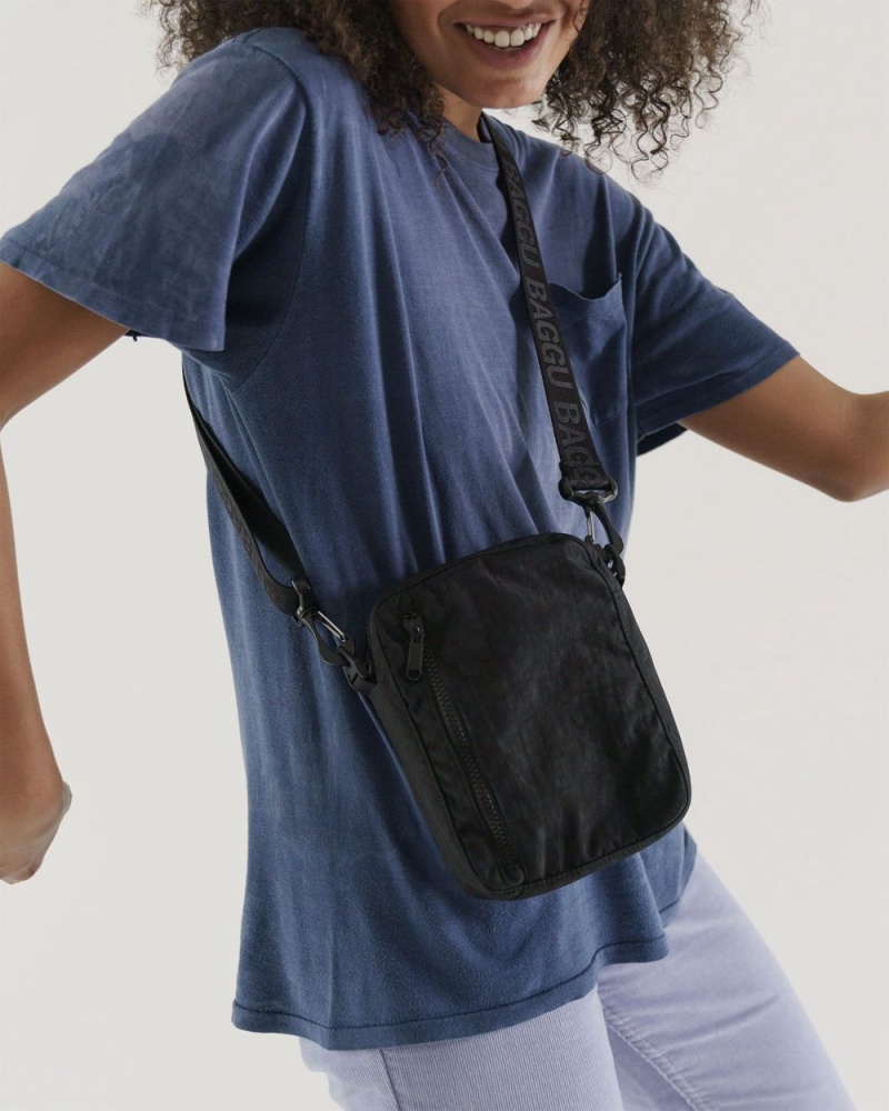 Bolsos Cruzados Baggu Sport Negros | 435210-UQM