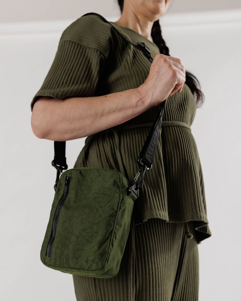 Bolsos Cruzados Baggu Sport Verde Oliva | 894057-XWU