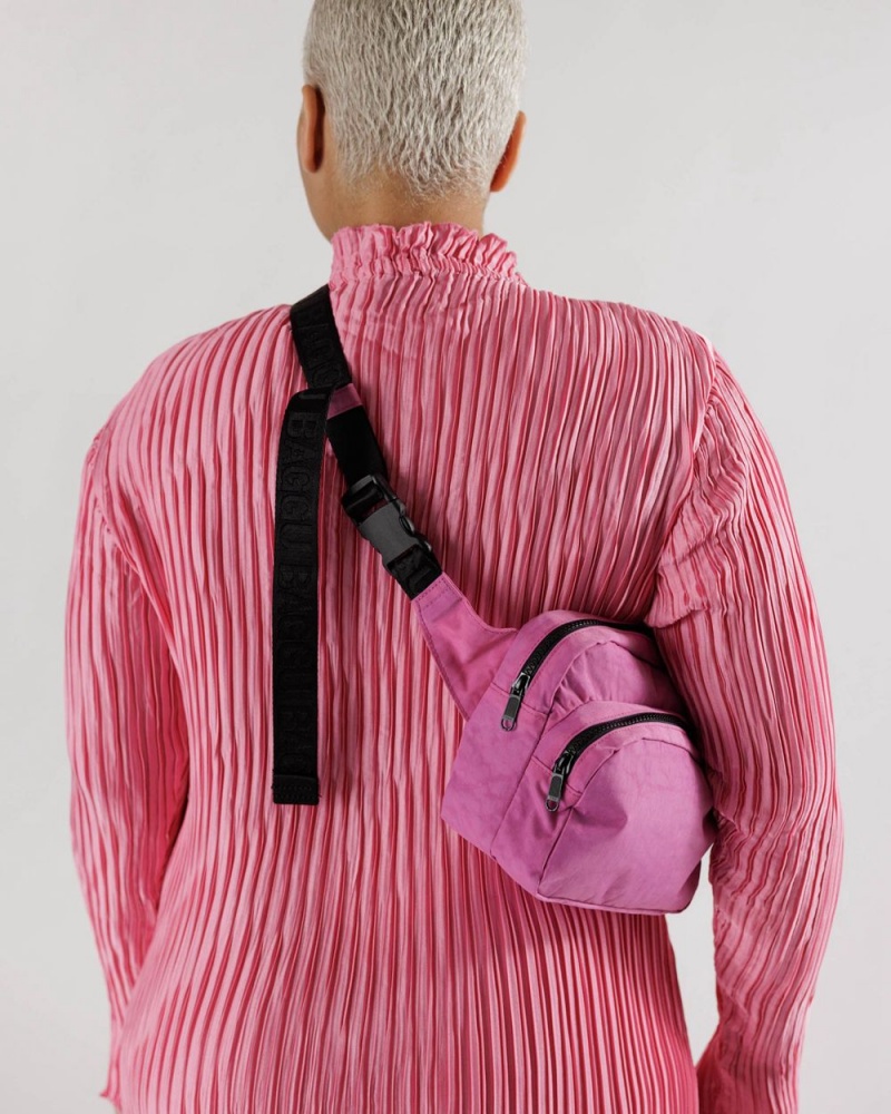 Bolsos De Viaje Baggu Fanny Pack Rosas | 867032-QHA