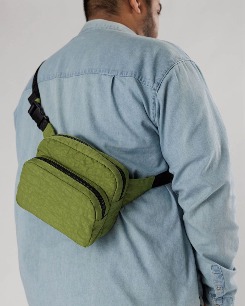 Bolsos De Viaje Baggu Fanny Pack Verde Oliva | 392456-ZCH