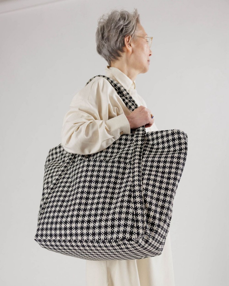 Bolsos De Viaje Baggu Travel Cloud Negros Blancos | 601528-PZL