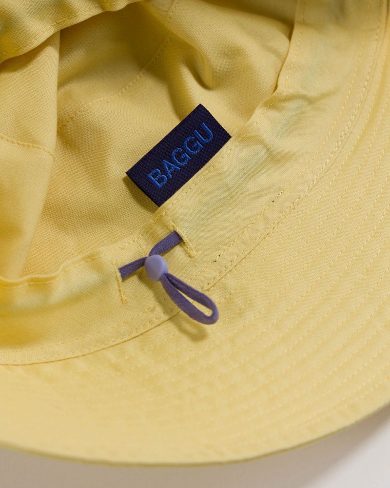 Sombreros Baggu Bucket Amarillos | 019425-GCF