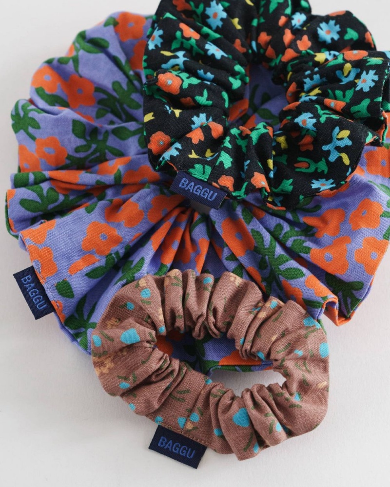 Sombreros Baggu Scrunchie Set of 3 Multicolor | 264810-EYG