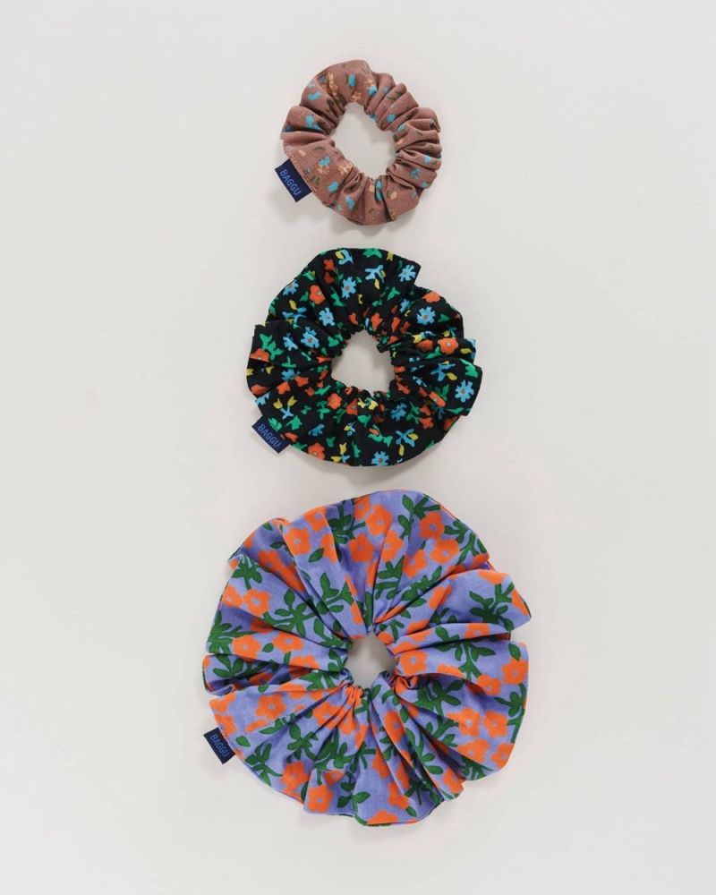 Sombreros Baggu Scrunchie Set of 3 Multicolor | 264810-EYG